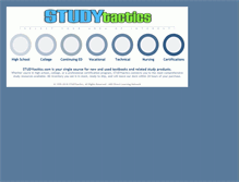 Tablet Screenshot of highschool.studytactics.com